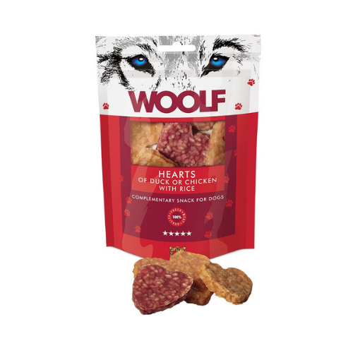 Pato Woolf, Frango e Corações de Arroz