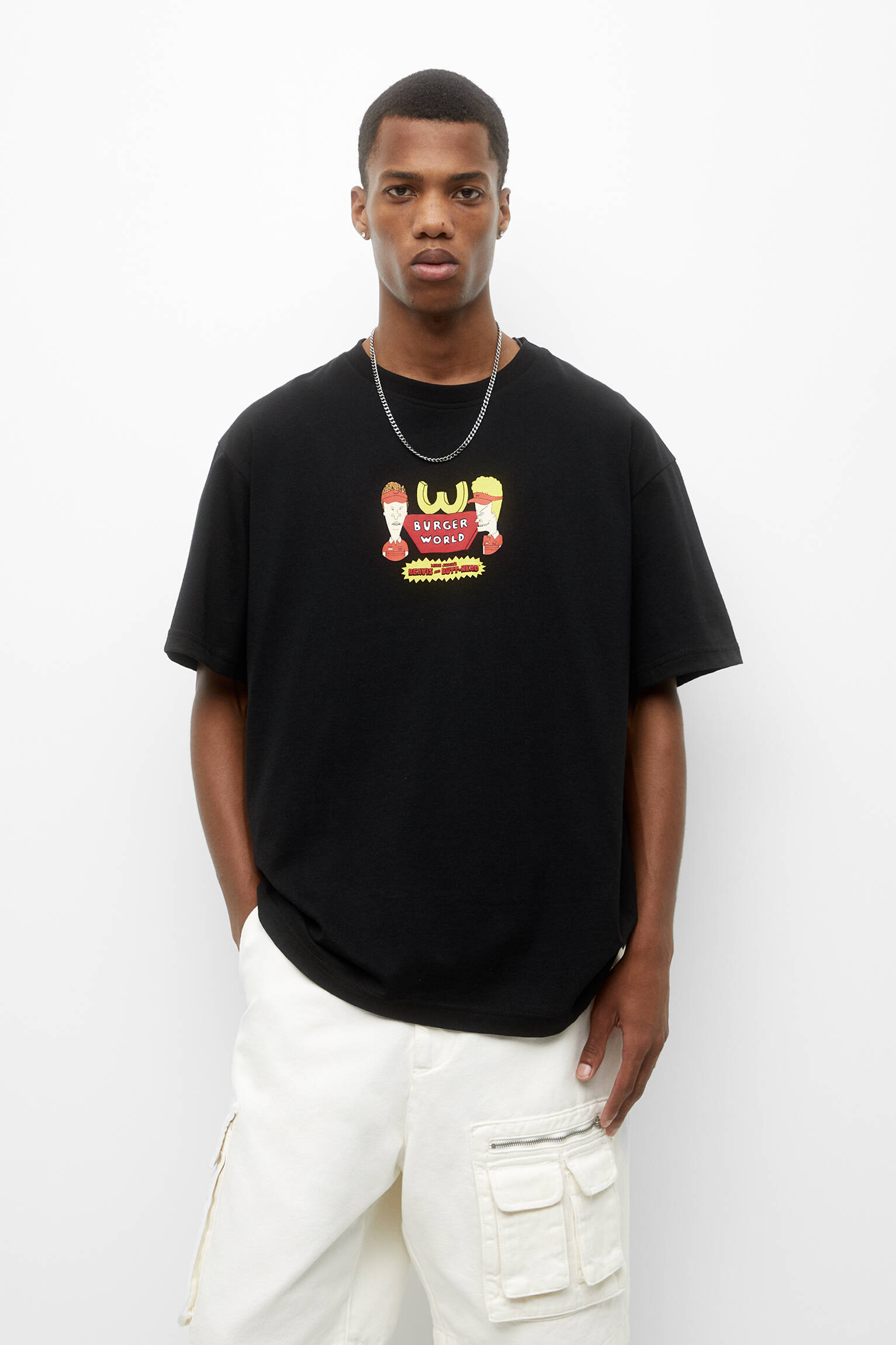 CAMISETA BEAVIS E BUTT-HEAD - PRETA
