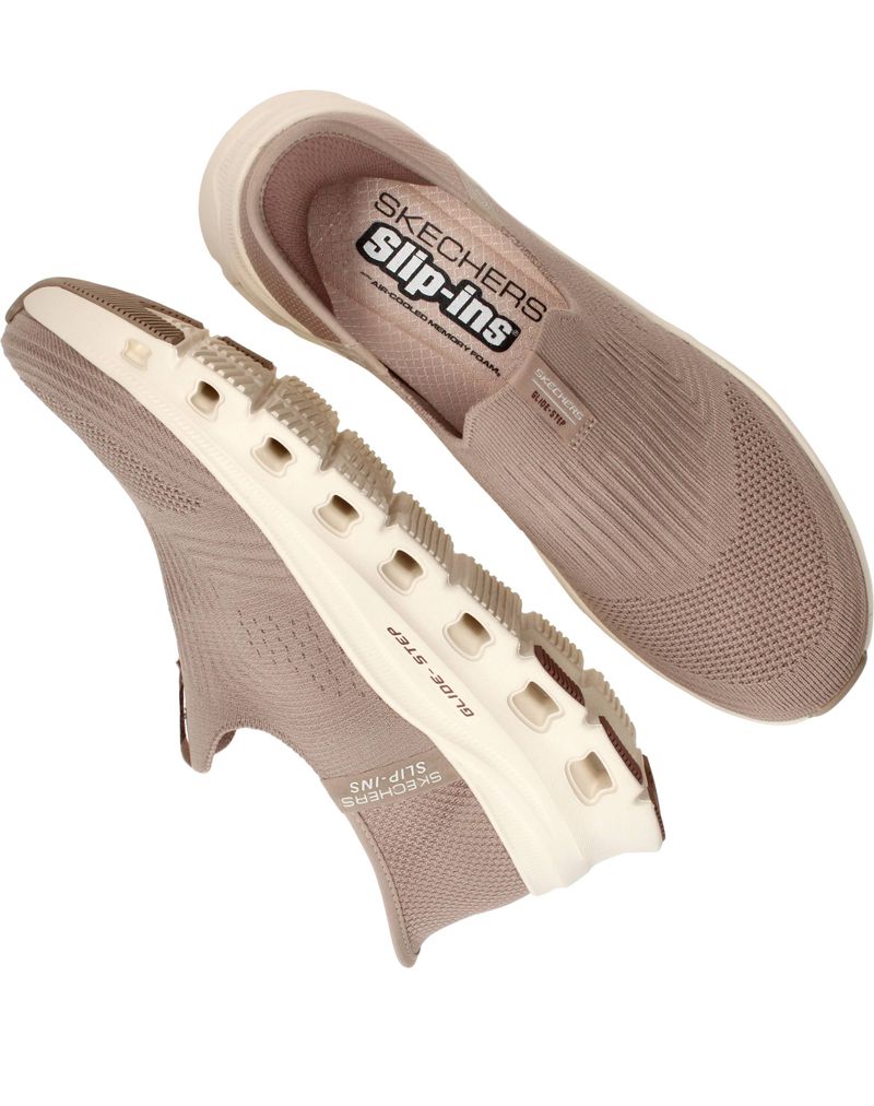Skechers Slip-Ins Glide Step Pro Instappers Taupe Dames