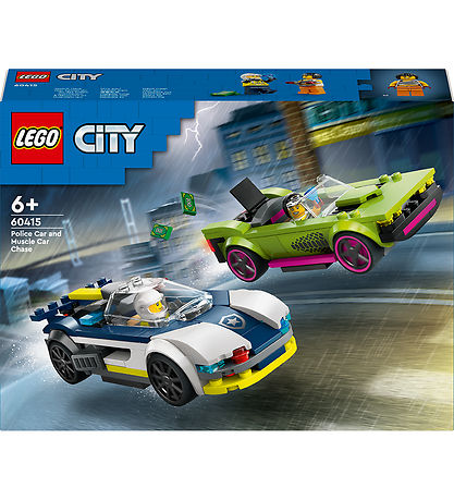 LEGO® City - Verfolgungsjagd mit Polizeiauto und Muscle Car 6041