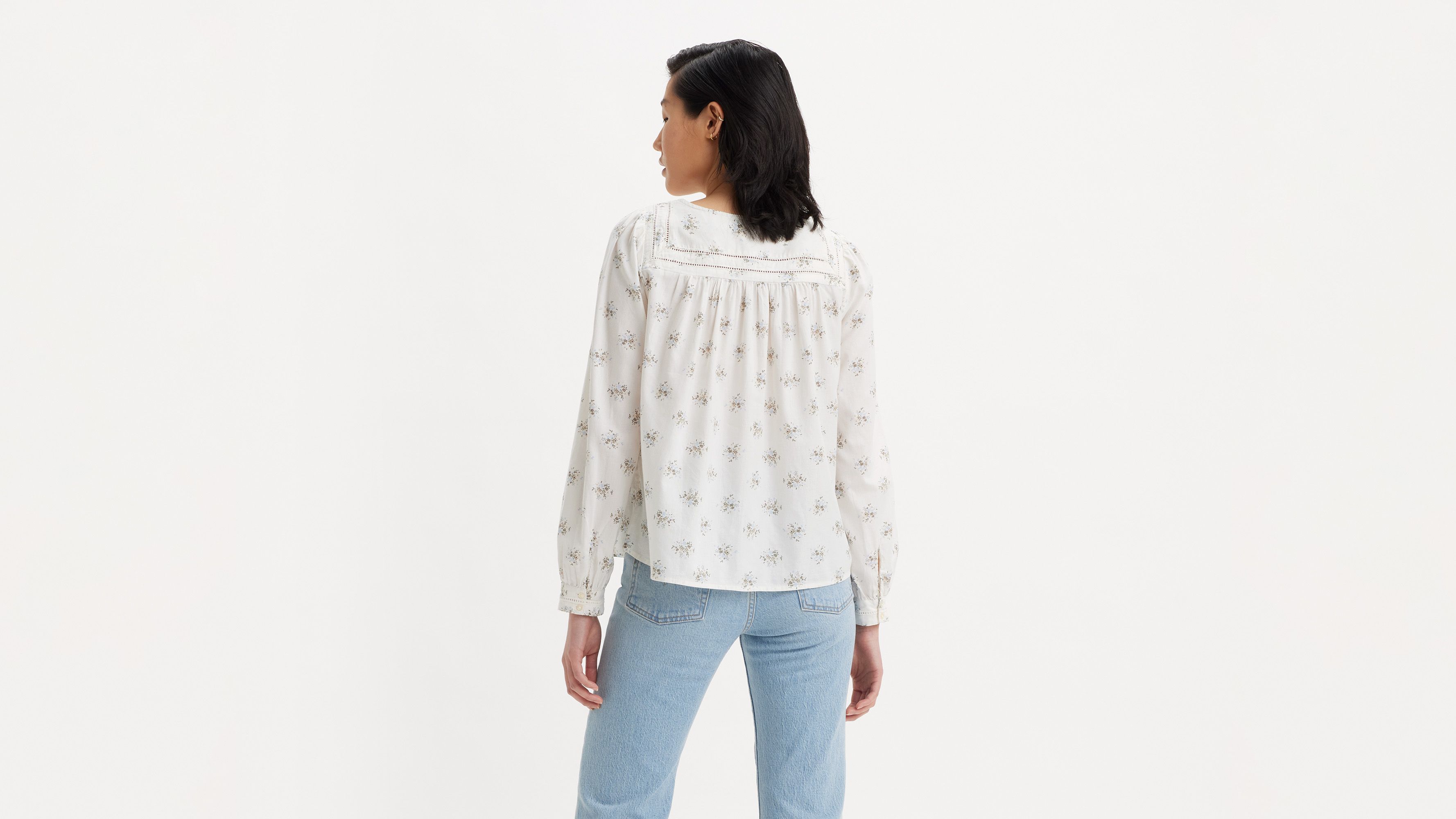 Blouse Mietra - Wendy Floral Egret - Multicolore
