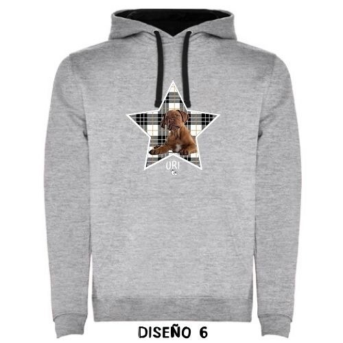 Moletom xadrez personalizável na cor cinza