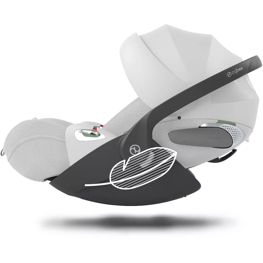 cybex PLATINUM Babyschale Cloud T I-Size Plus Platinum White
