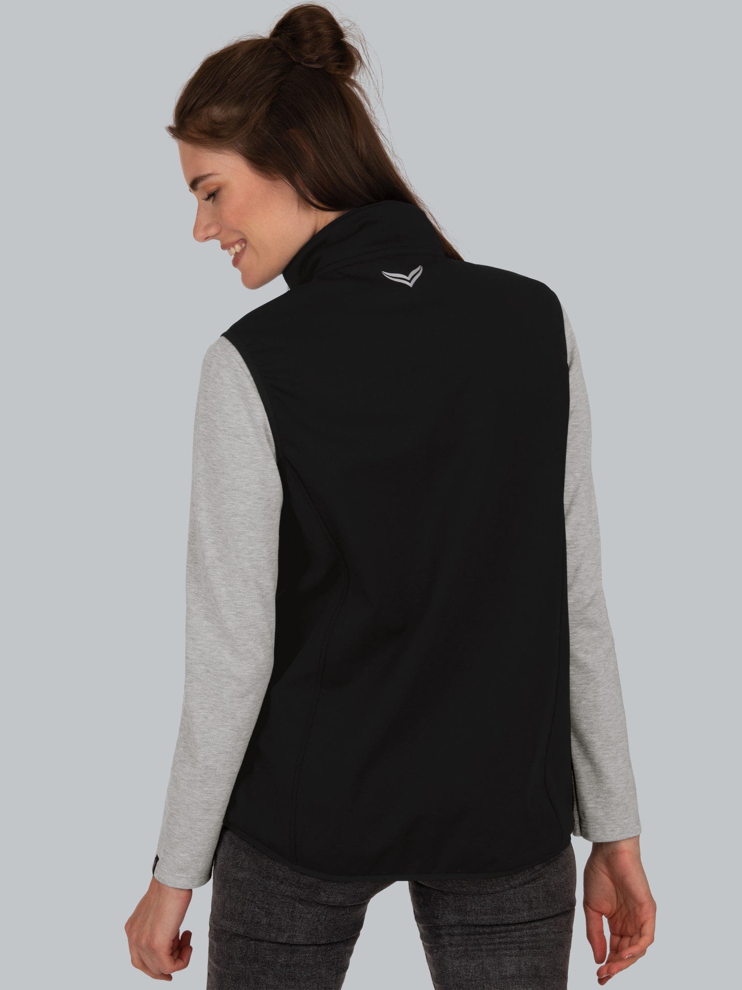 Softshellweste Schwarz
