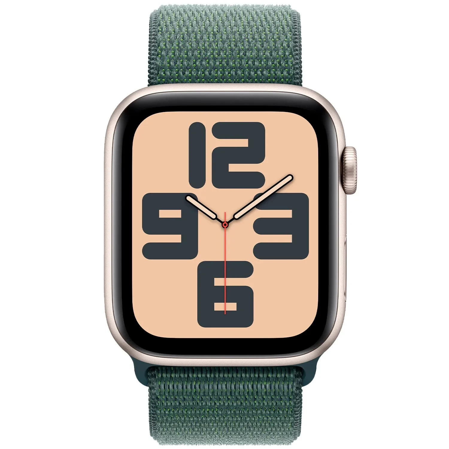 Apple Watch SE GPS 44mm Starlight Aluminium Sport Loop MXEW3