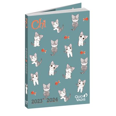 Agenda Chi - 1 jour par page - 12 x 17 cm - poisson - Quo Vadis