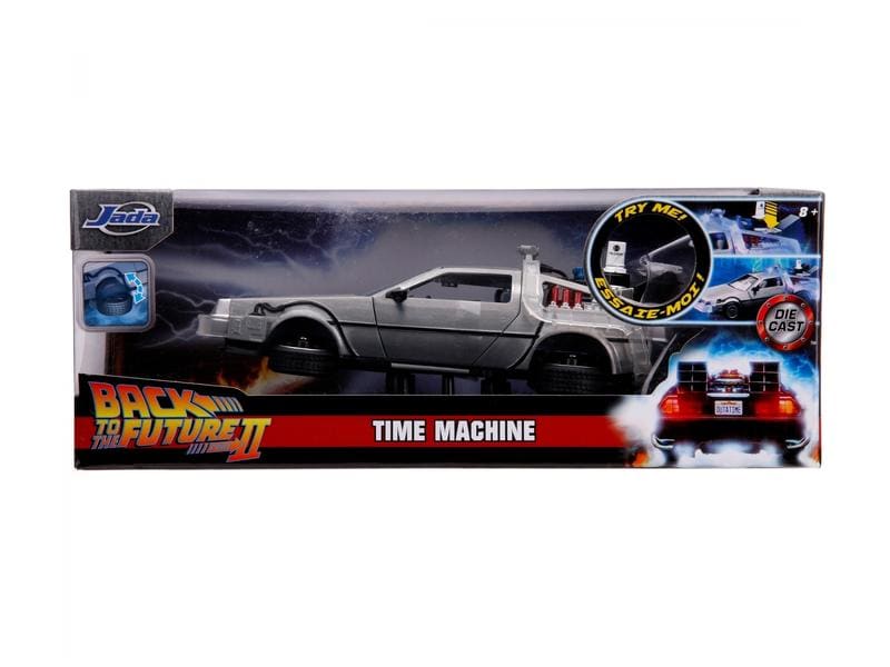 Jada Toys Sportwagen Back to the Future 2 Time Machine 1:24 Back to the Future 2 Time Machine Sammlermodell im Massstab 1:24