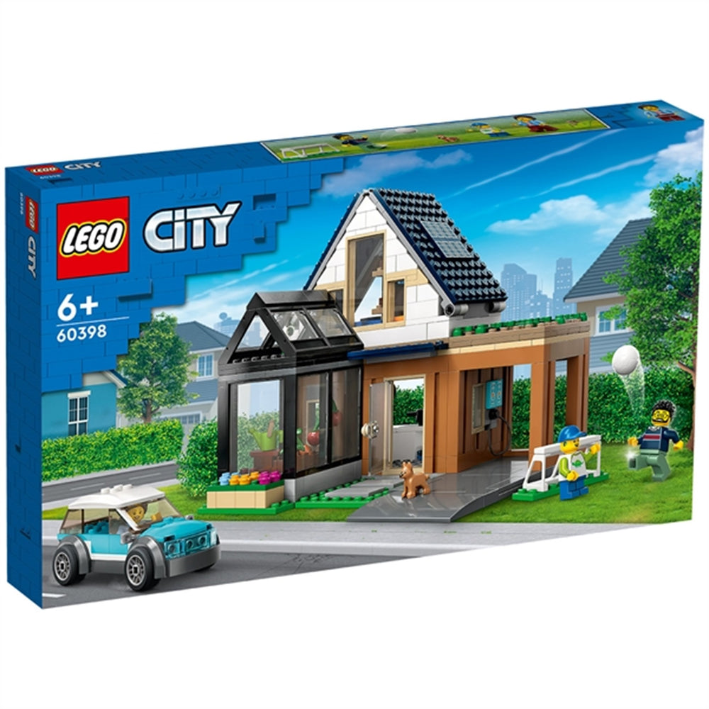 City Familiehus og Elbil - LEGO® → Luksusbaby.dk