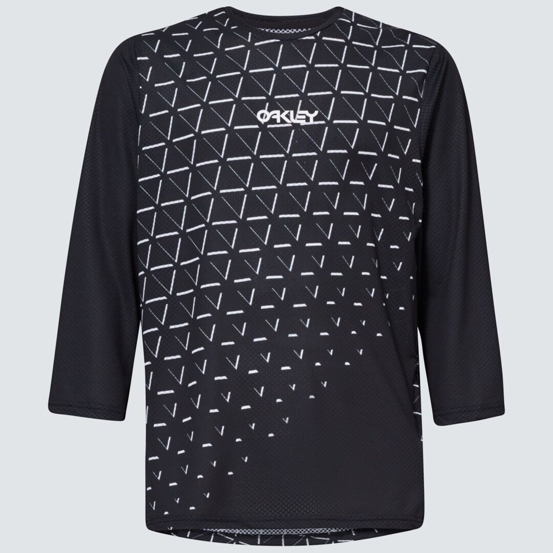 Oakley Flow MTB Fietsshirt 3/4 Mouwen Zwart Heren