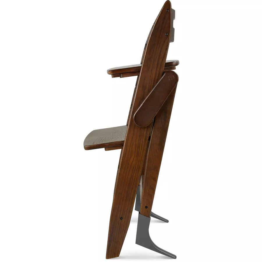 Moji Hochstuhl Yippy espresso Holz