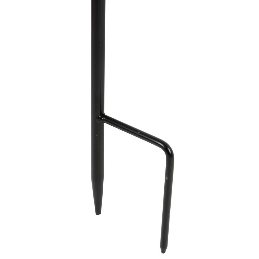 LED-Solar-Gartenstecker 93cm Halbmond