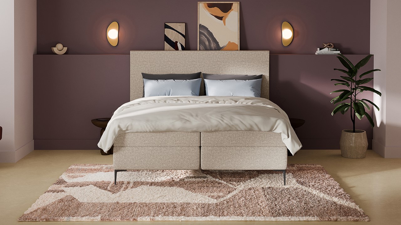 Boxspring Emerald - Bold touch pale