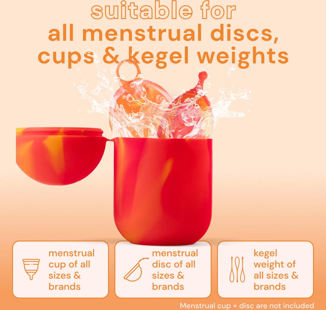 bodyotics  Comfycase Waschbehälter für Menstruationsscheiben & -tassen