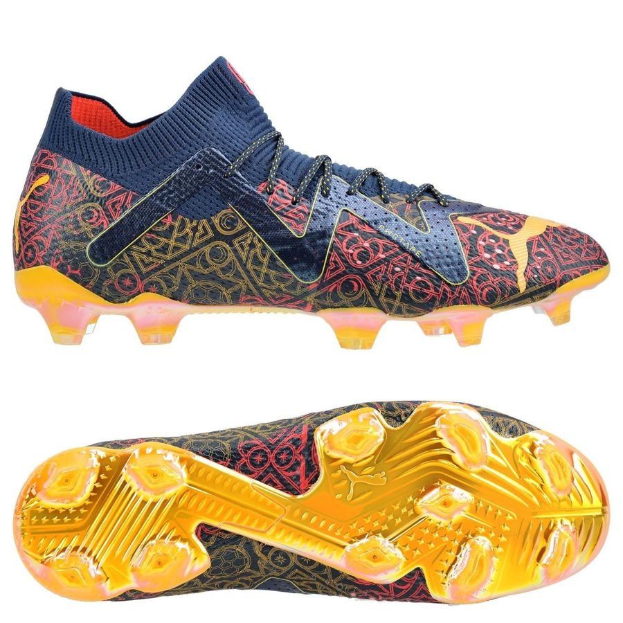 PUMA X Unisport Future Ultimate FG/AG Dream Factory - Persian Blue/Tangerine/Fire Orchid ÉDITION LIMITÉE