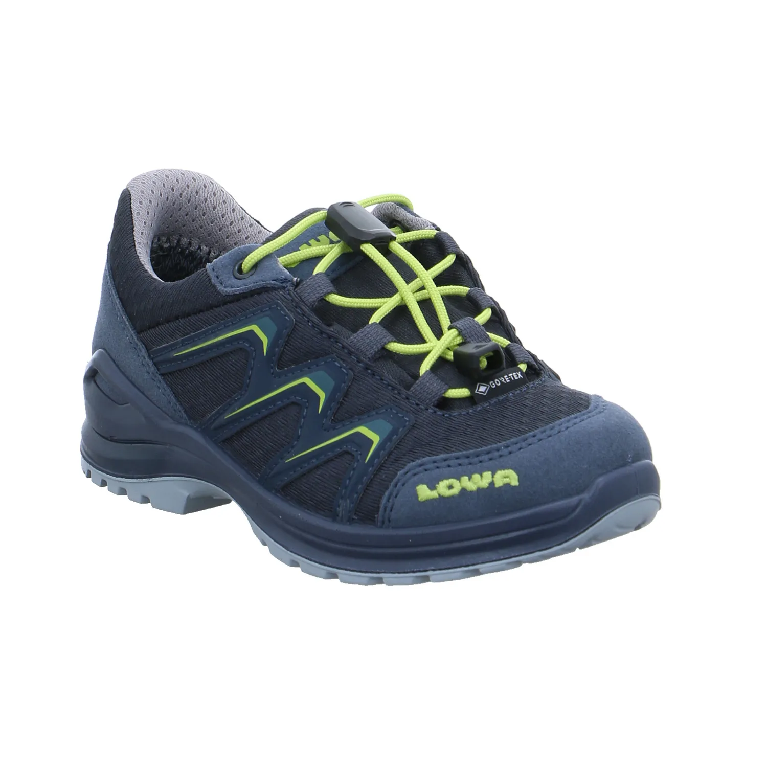 LOWA Jugend-Halbschuh Dunkelblau Textil  Sneaker Outdoor Unisex