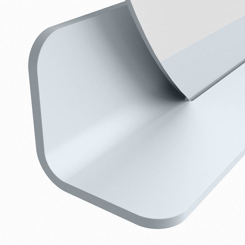 Mondiaz Spot spiegel rond Ø100cm met planchet clay