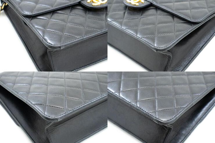 Chanel Vintage Chanel Flap Bag Black