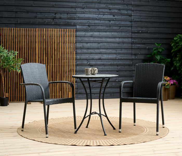 Cafébord Rom mosaik Ø60 cm - Sunlife