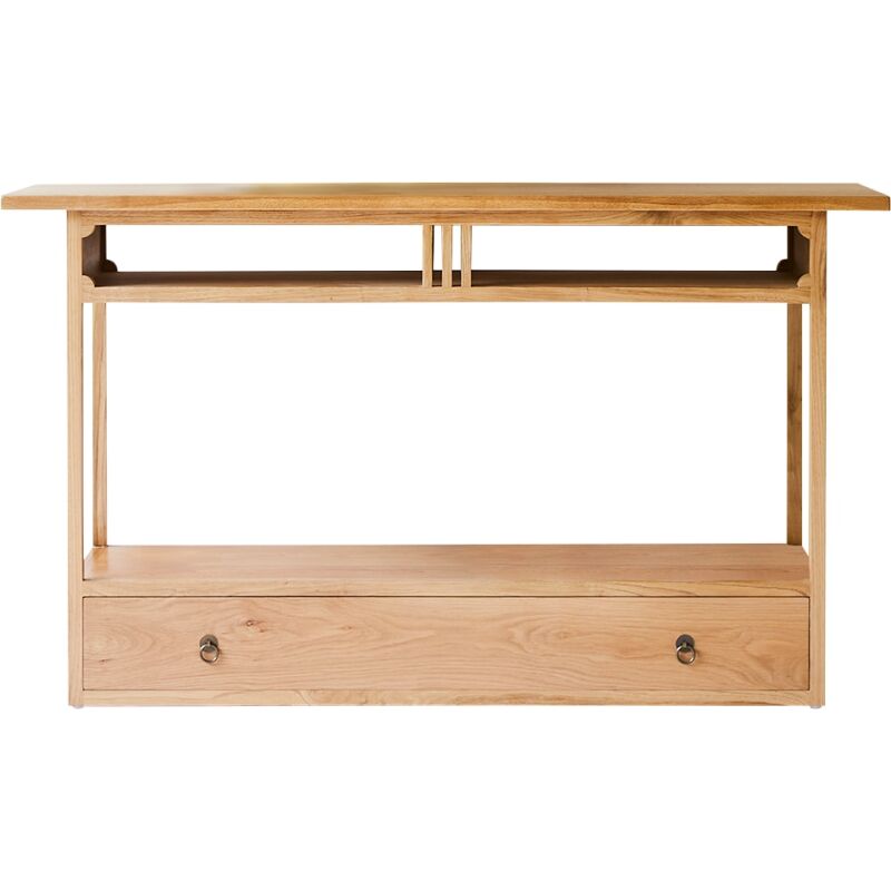 Console Clovis en chêne massif