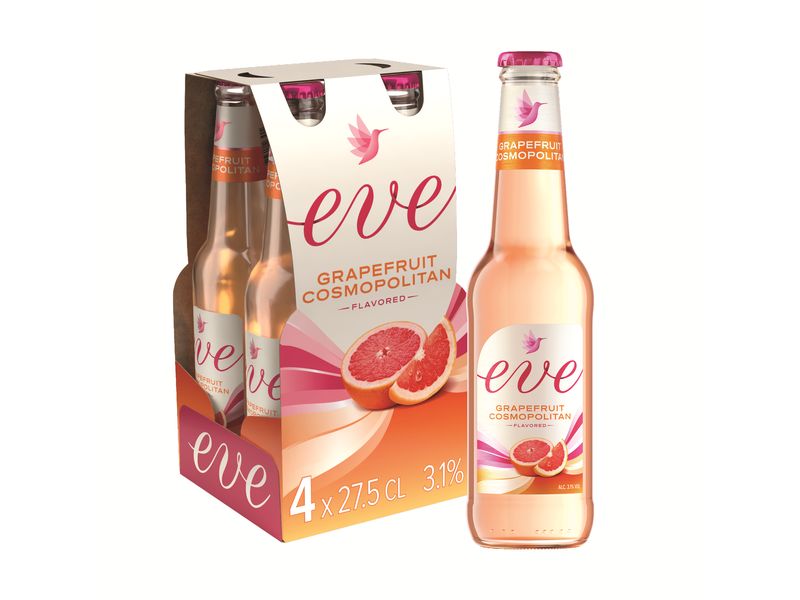 Eve Grapefruit Cosmopolitan 4 x 0.275 l Exotisches Biermix-Getränk