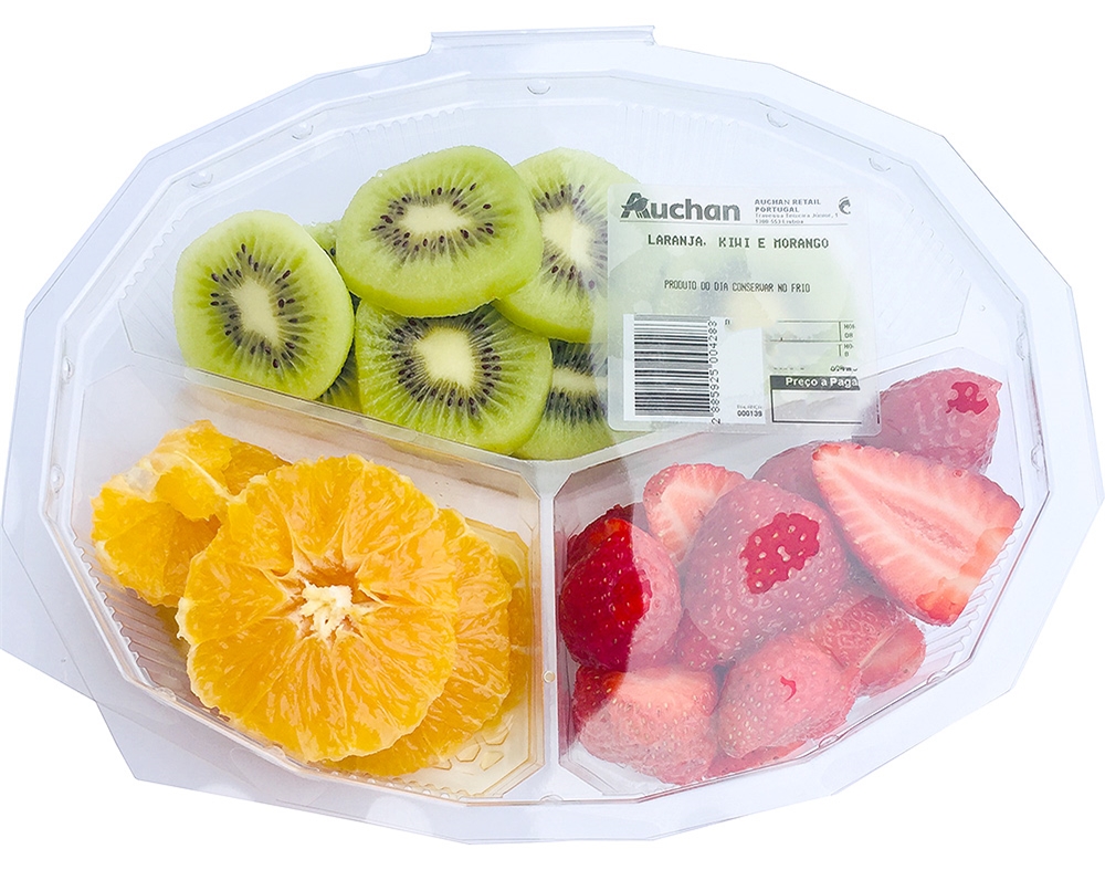 LARANJA KIWI MORANGO PEDAÇOS KG