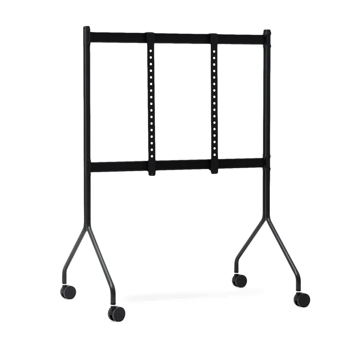 Pedestal - Moon Rollin' TV-Ständer, 40 - 70 Zoll, chrome