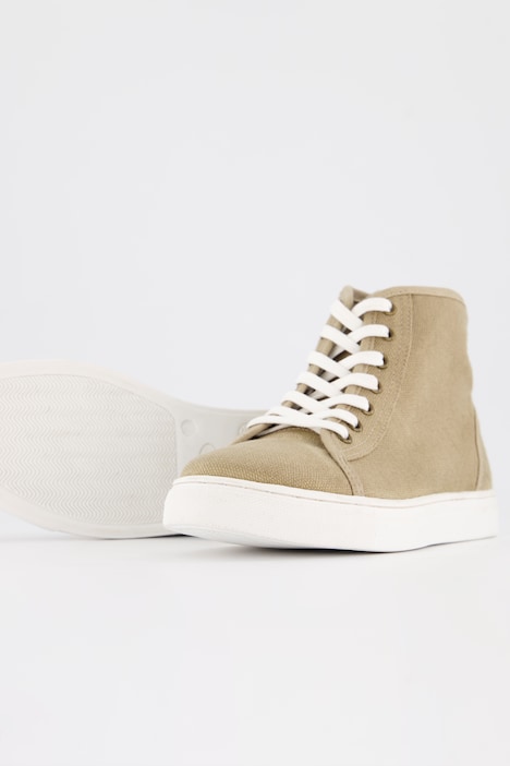 Sneaker, Canvas, hoher Schaft, Weite H