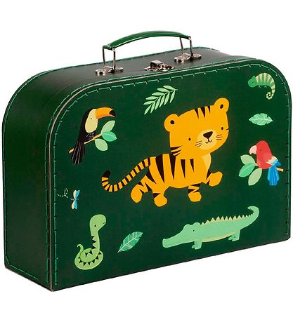 A Little Lovely Company Kufferts?t - 2 stk - 29x25,5 cm - Jungle