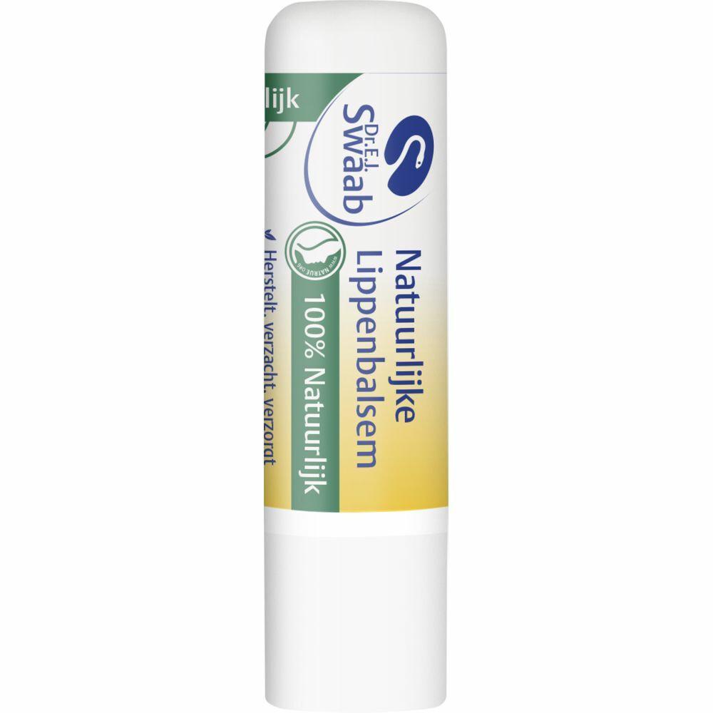 Dr. Swaab Lippenbalsem 100% natuurlijk5 gr