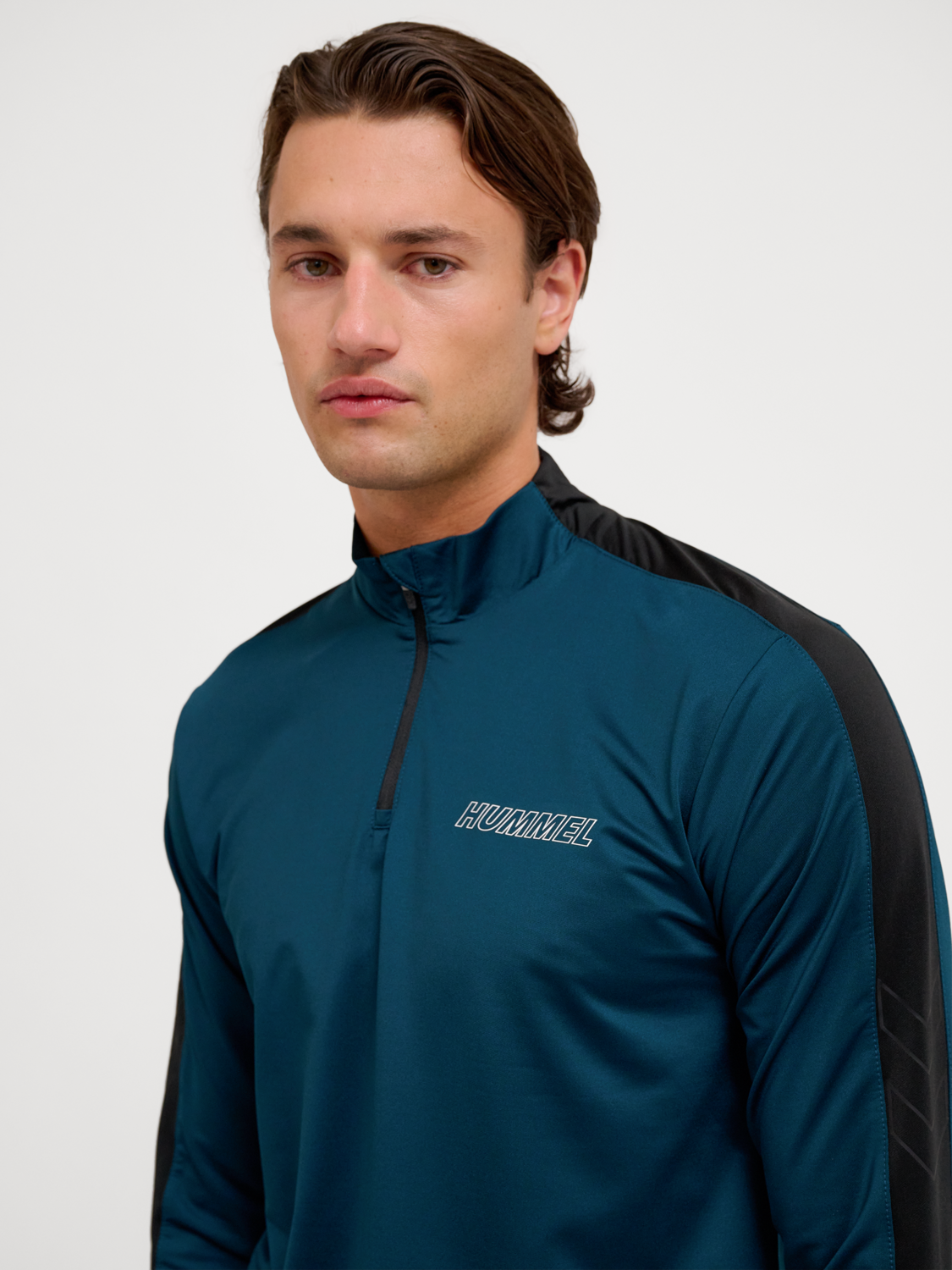 hmlTE STRENGTH PL HALF ZIP