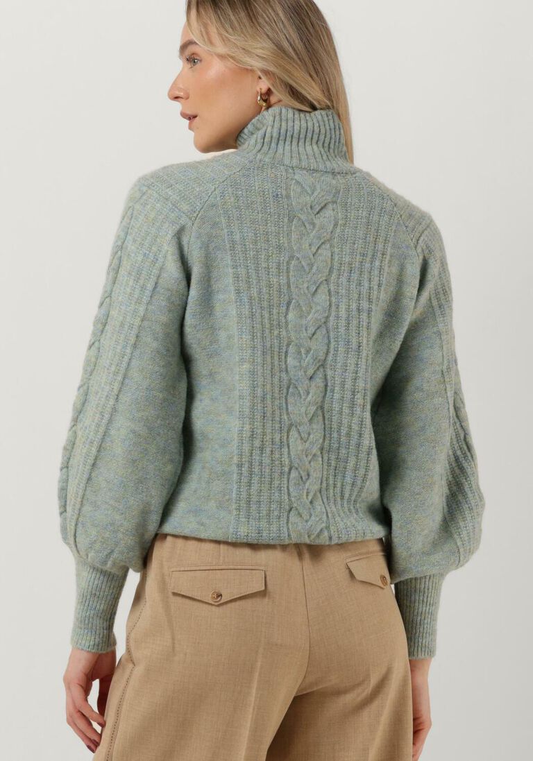 BRUUNS BAZAAR groene bruuns bazaar trui crisanta buggi knit