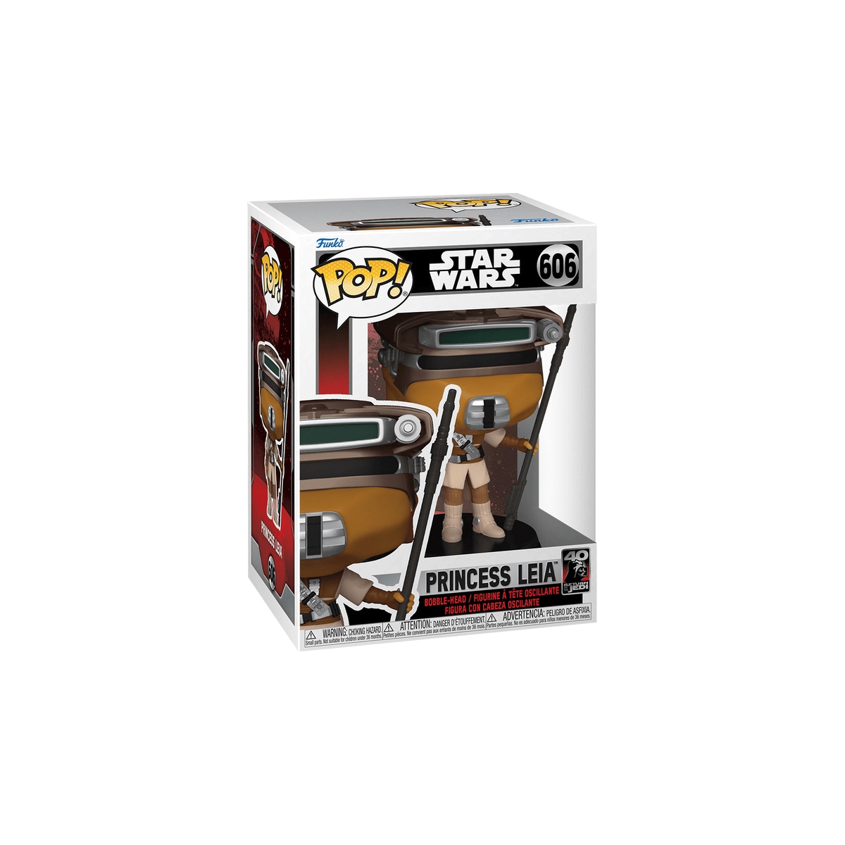 Funko Pop! Vinyl Star Wars RotJ 40th Leia Boushh figur