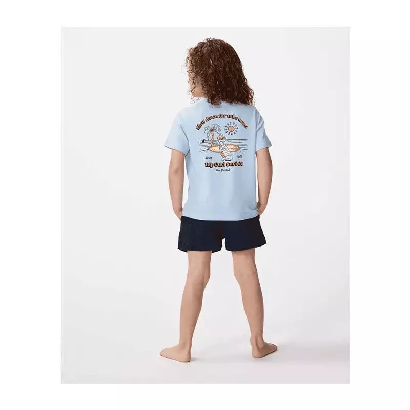 Teeshirt junior RIPCURL Shred Town Art Tee - Boy Cool Blue