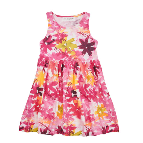 Desigual - VEST_INGRID - Rose / Jaune
