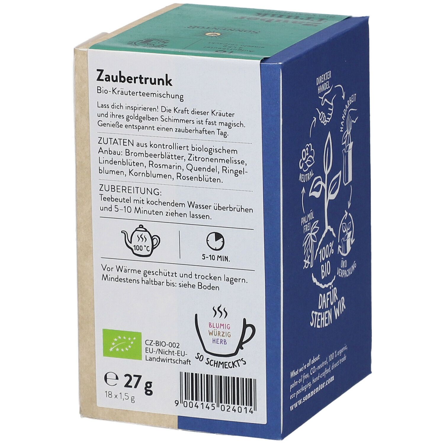 SonnentoR® Kräutertrunk Zaubertee Bio