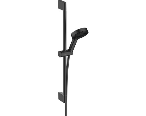 hansgrohe Pulsify Select S doucheset, zwart mat, douchestang lengte 669 mm, 24160670