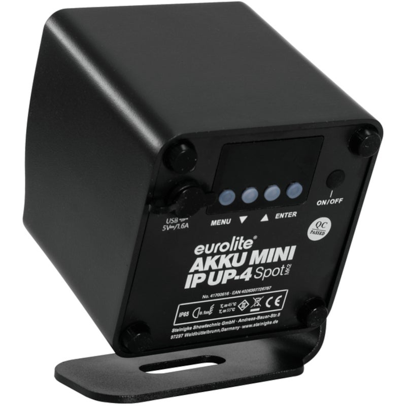 Eurolite AKKU Mini IP UP-4 QCL Spot MK2 IP65 accu spot
