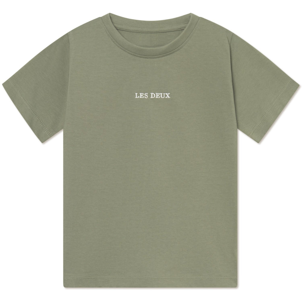 Køb Les Deux Kids Lichen Green Dexter T-Shirt Kids