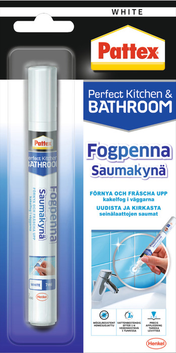 Pattex Fugepen hvid 7 ml
