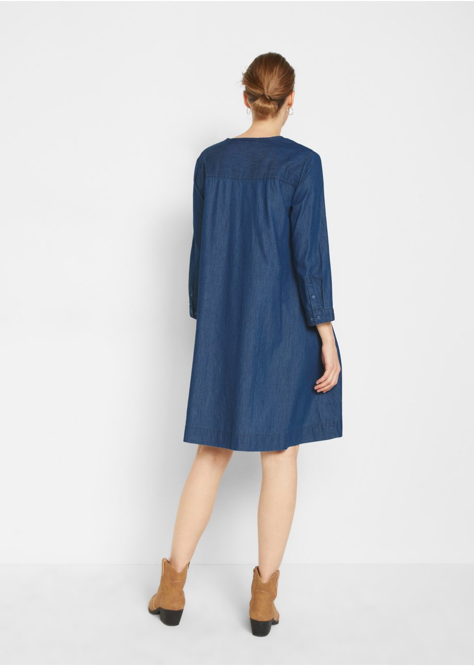 Robe en jean avec poches