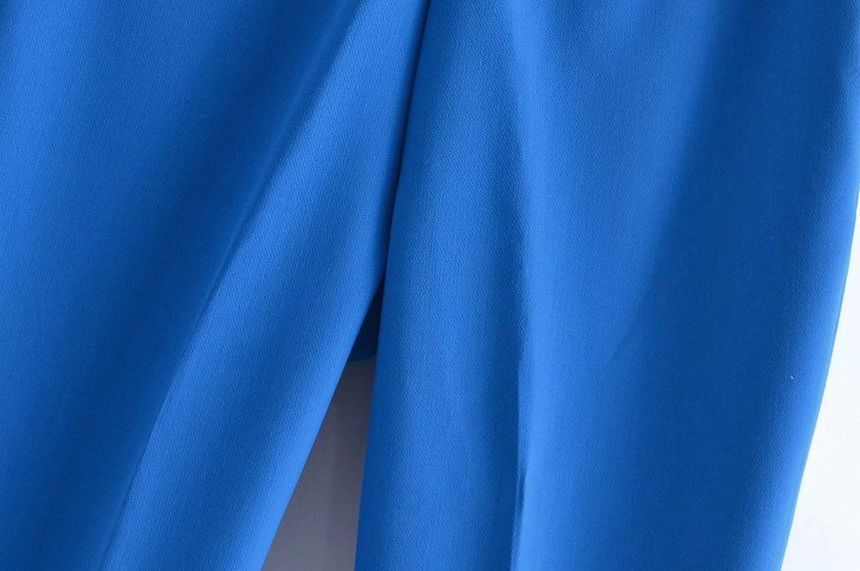 Dewewan - Hoge taille taps toelopende pantalon