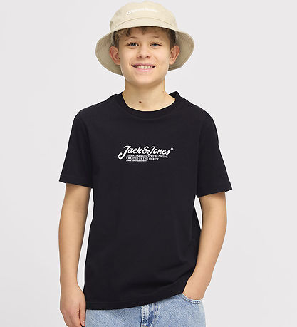 Jack & Jones T-Shirt - JJBeau - Black