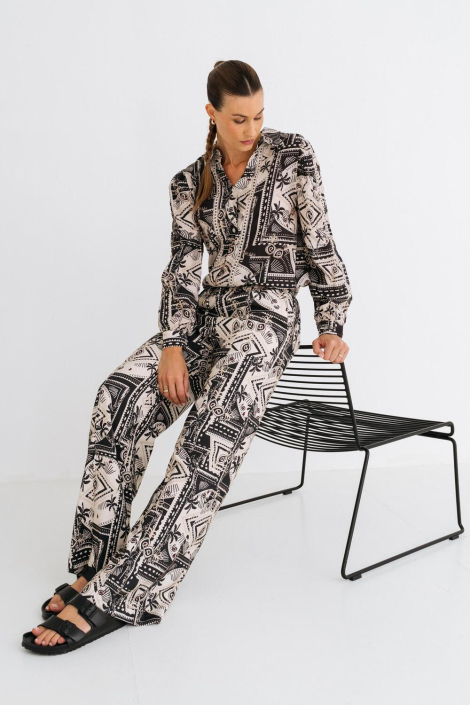 Zizo multi color dames broek