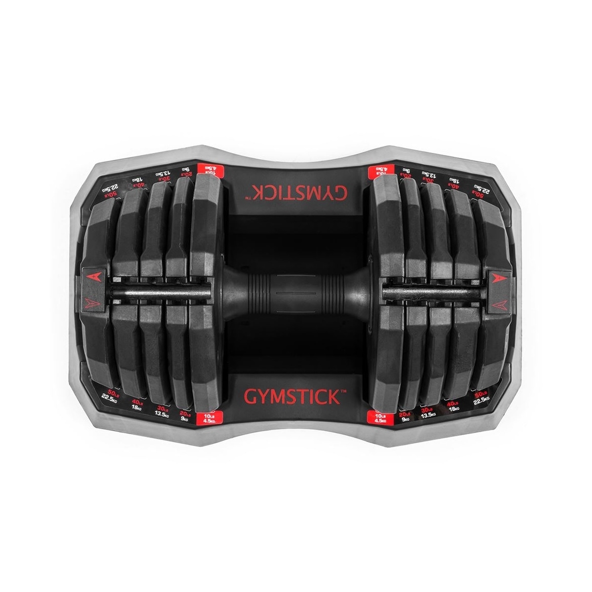 Gymstick Quick-Lock Dumbbell 4,5 - 22,5 kg (Single)