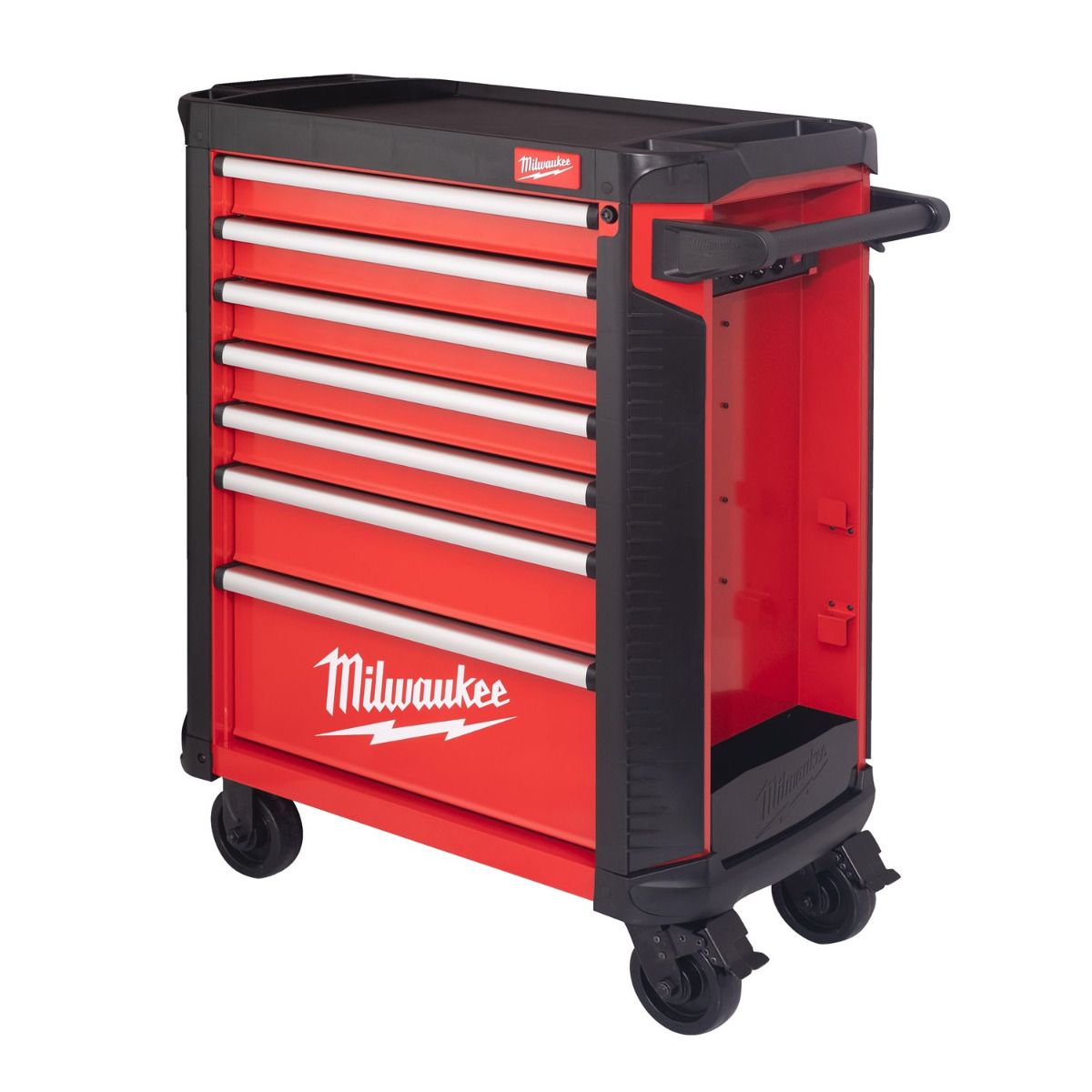 Milwaukee TOOLGUARD™ SRC30-1 Stalen gereedschapswagen rood 78cm 7 lades - 4932478849