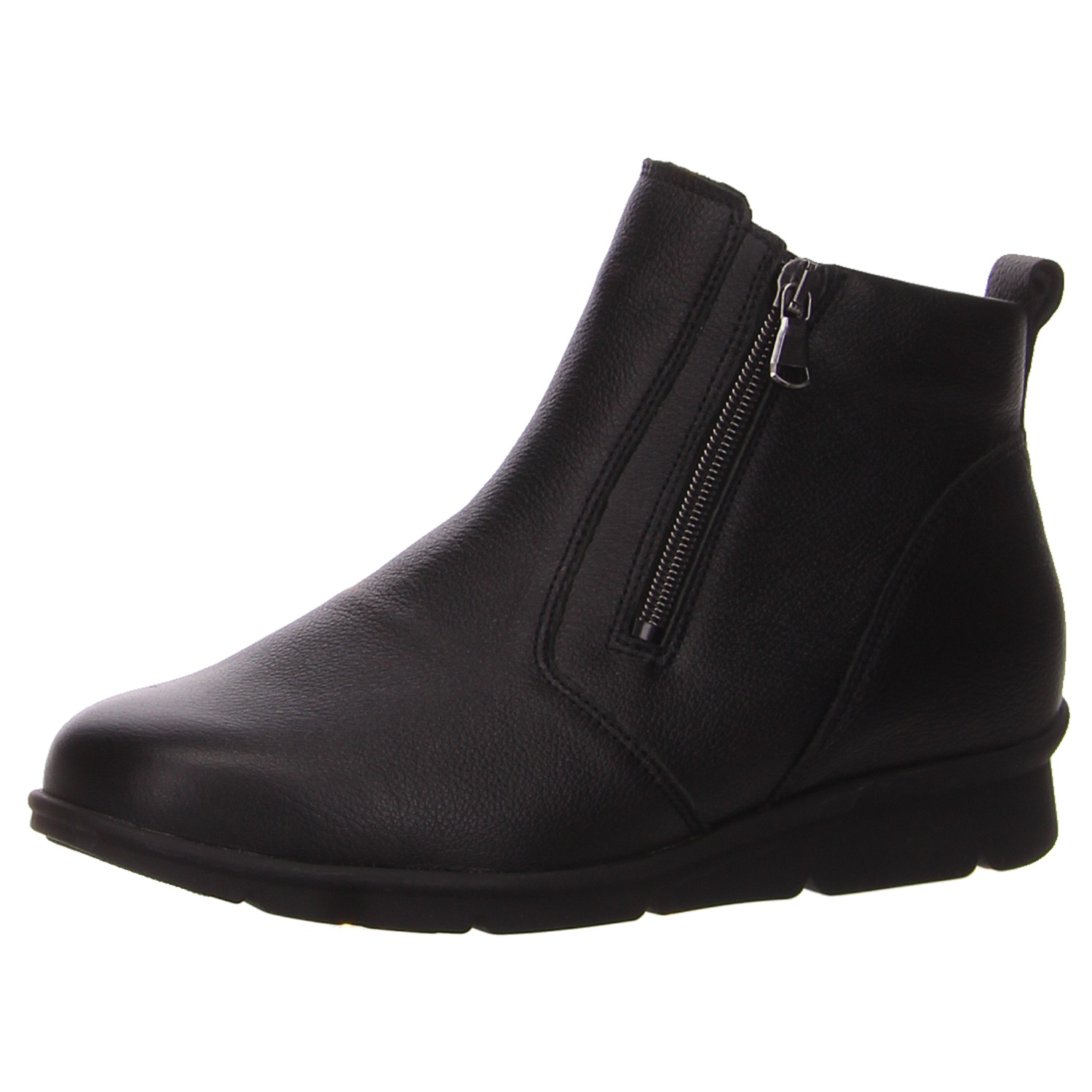 Waldläufer Stiefeletten schwar schwarz