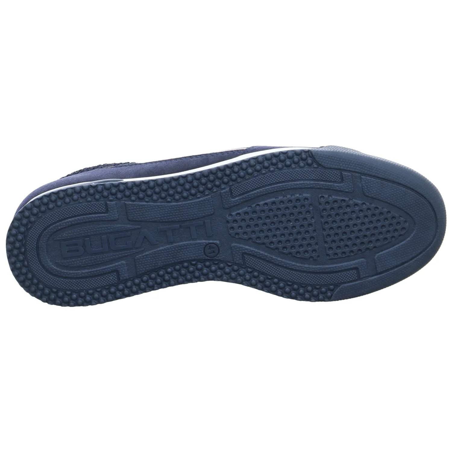 BUGATTI SHOES Halbschuhe Sneaker Blau Lederimitat