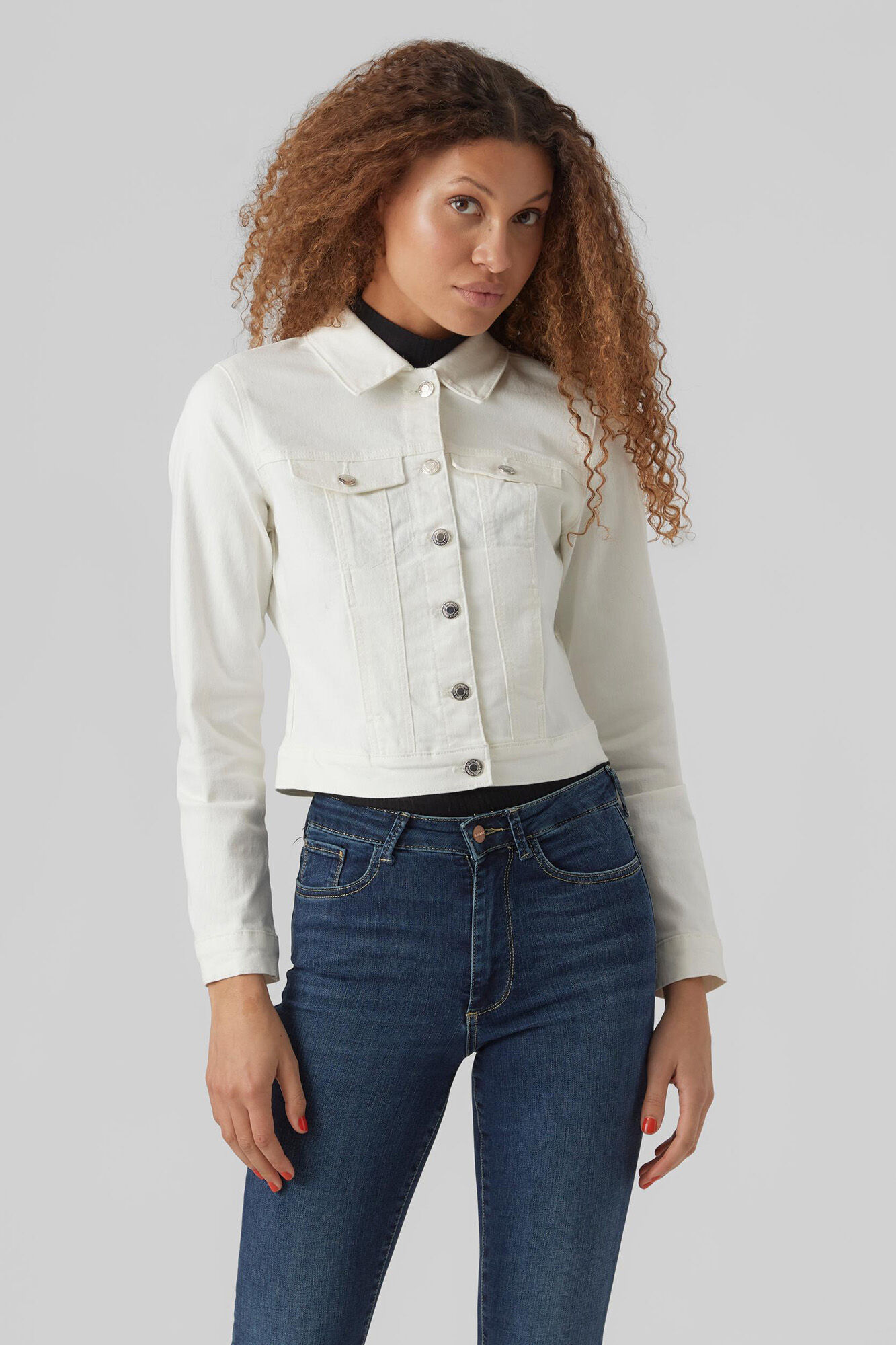 Jaqueta jeans - Branca