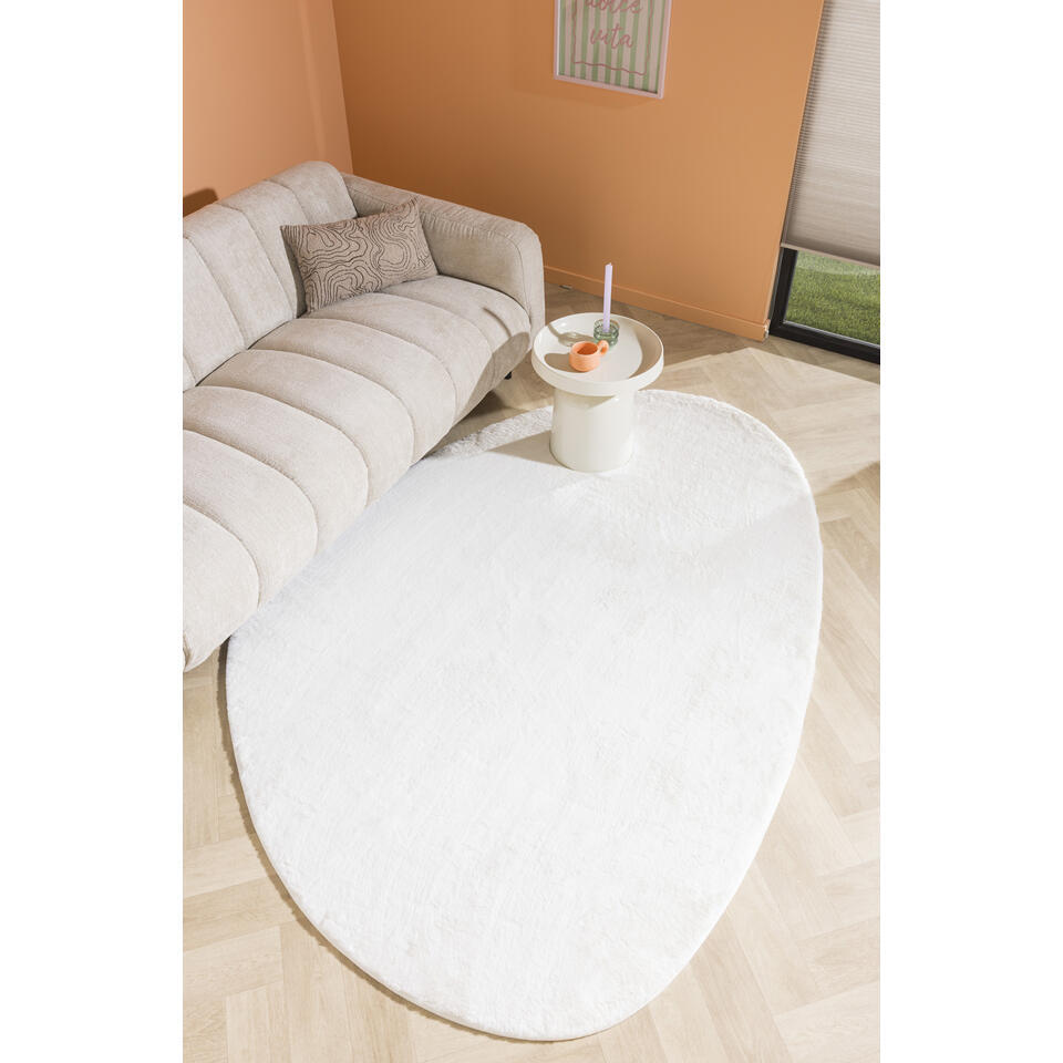 Vloerkleed Stone Off-White 160x230 cm