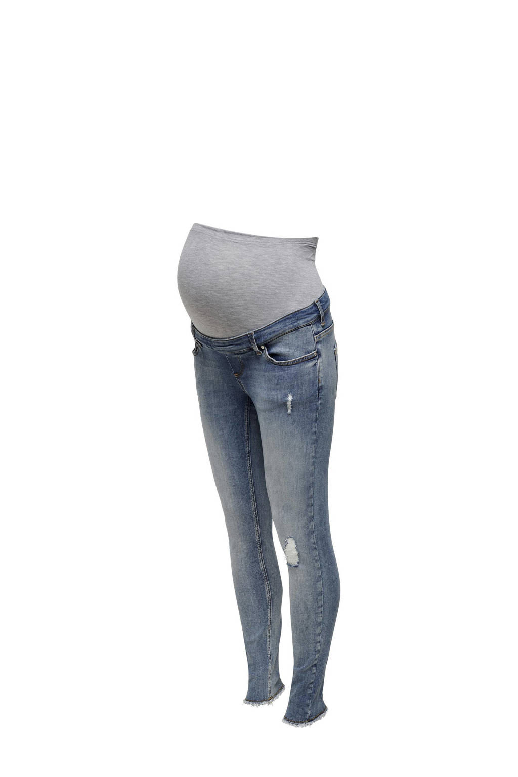 ONLY MATERNITY skinny zwangerschapsjeans OLMBLUSH medium blue denim